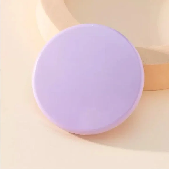 Compact Purple Makeup Mirror - Picture 3 of 5